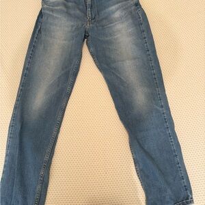 Levi's Blue Straight Jeans with Classic Fit